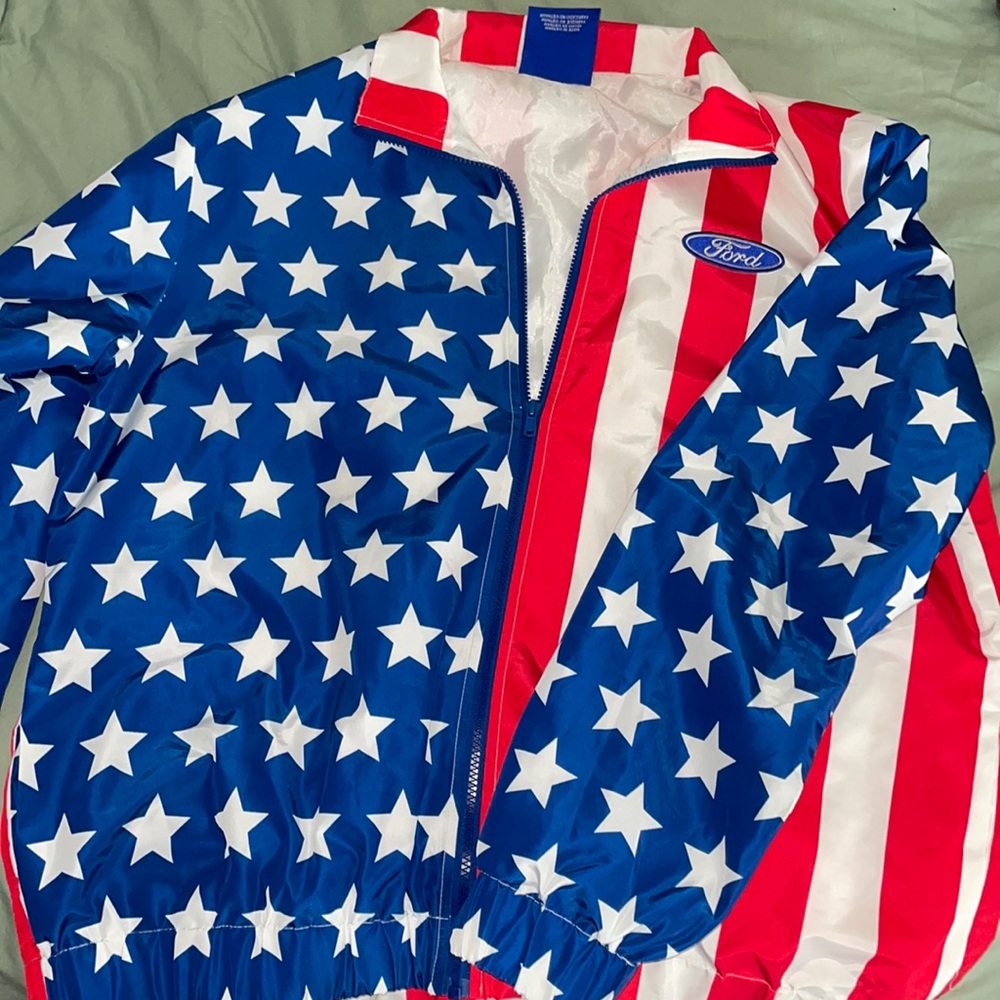 Windbreaker zip up jacket